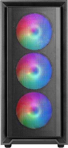Image du produit Mars Gaming Boitier Moyen Tour Atx Mc-Air RGB Avec Panneau Vitré (Noir) (Mini-ITX, ATX)