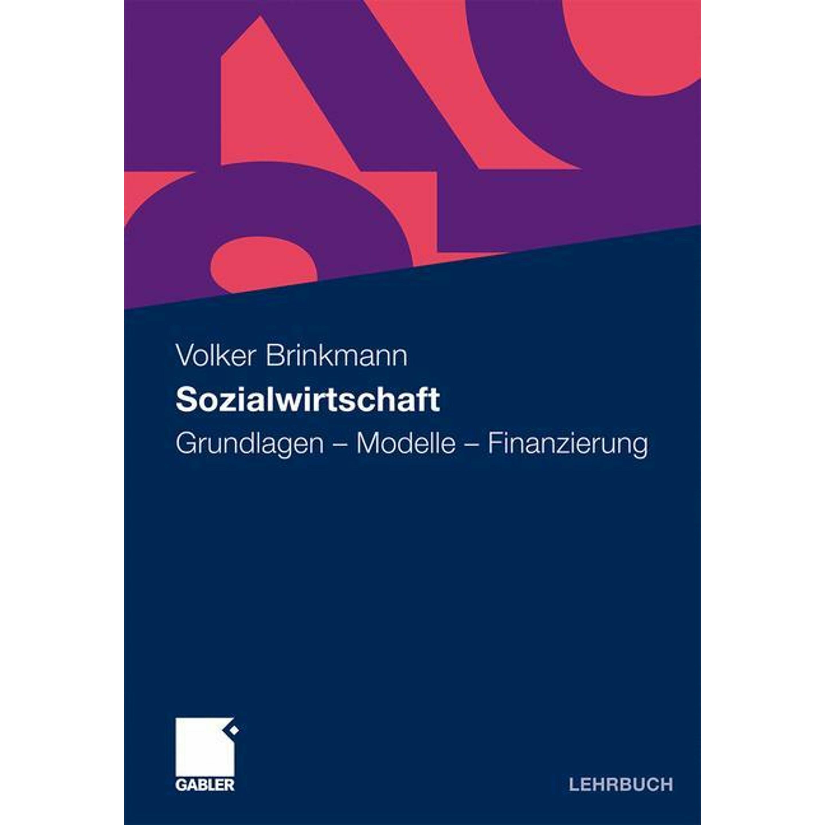 Sozialwirtschaft, Fachbücher von Volker Brinkmann