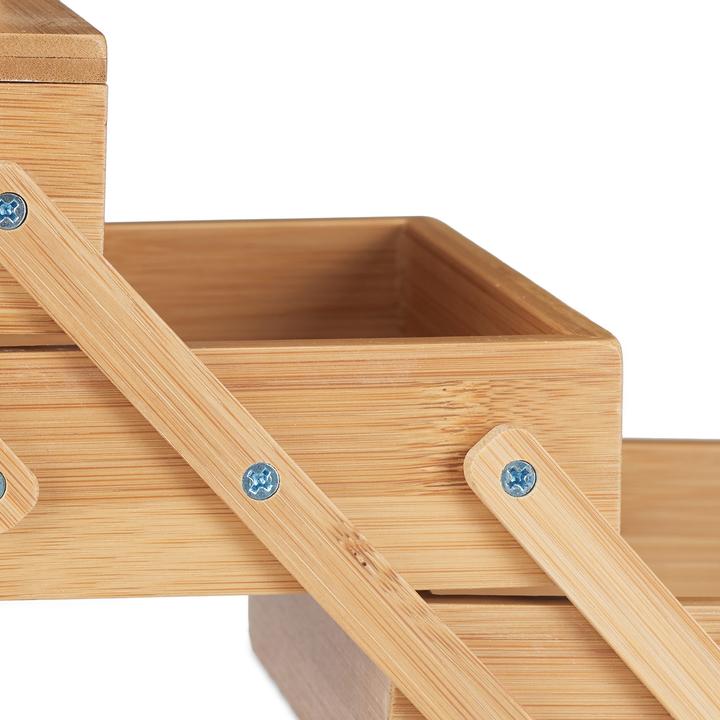 Actual product image Relaxdays Bamboo sewing box