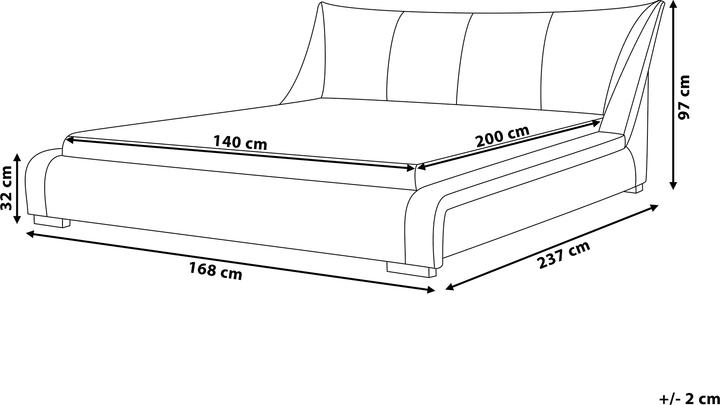Actual product image Beliani Nantes (140 x 200)
