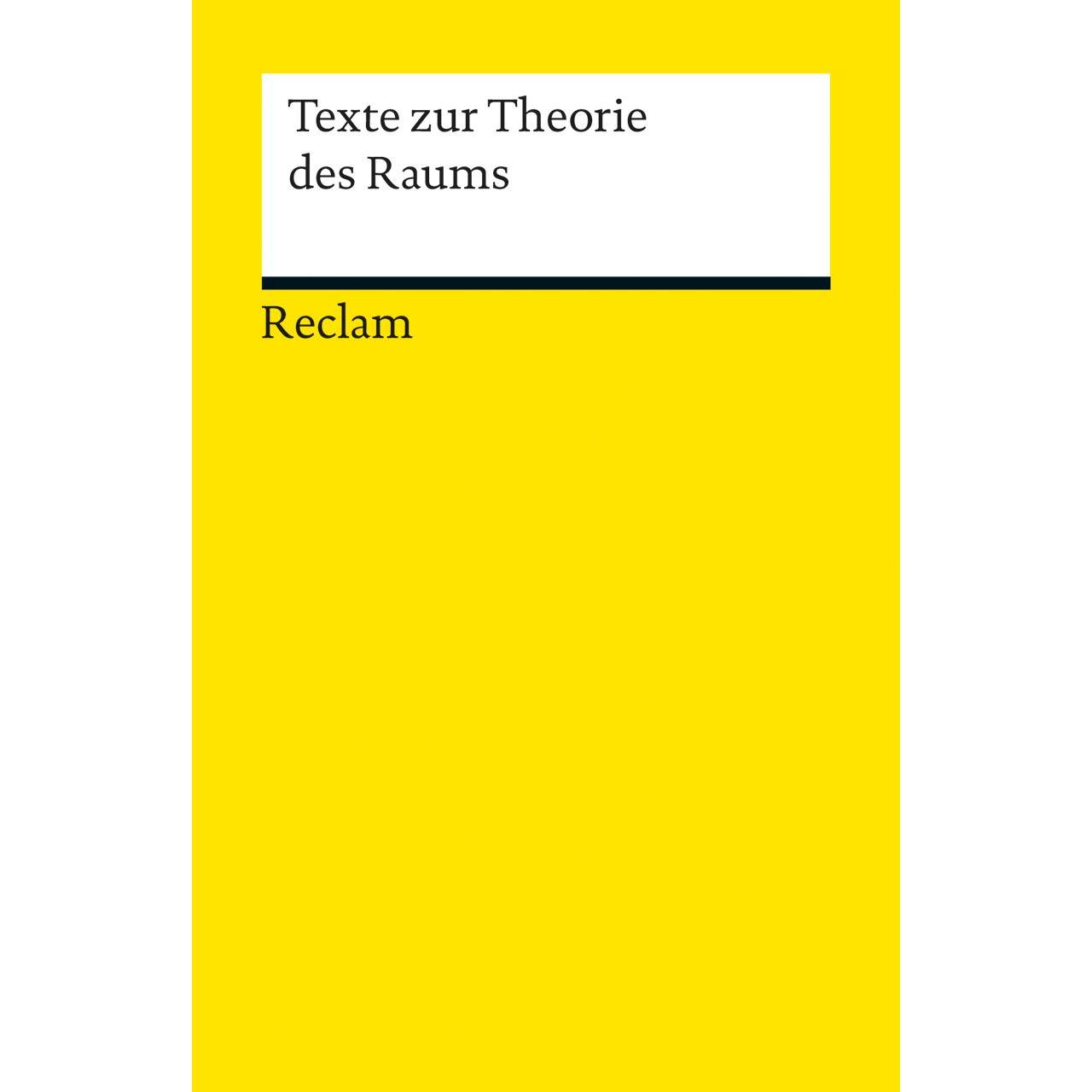 Texte zur Theorie des Raums, Fachbücher von Stephan Günzel