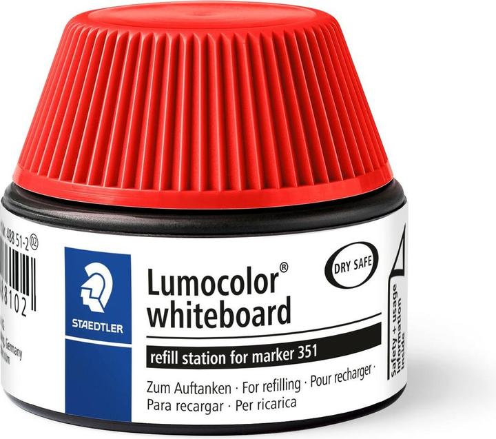 Image du produit Staedtler ® Encre de recharge Marqueur Lumocolor® refill station Bouteille rouge 20ml (1 x)