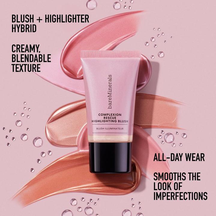 Produktbild Bare Minerals bareMinerals Rouge Complexion Rescue Highlighting Blush Mauve Glow / 15 ml (Mauve Glow)