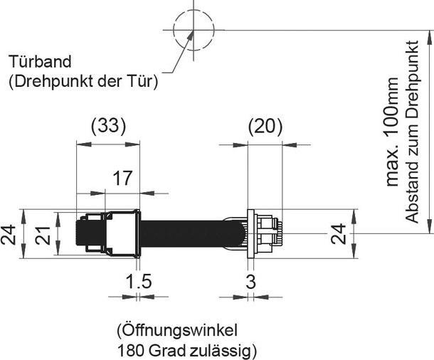 Immagine prodotto MSL Passaggi di cavi nascosti KÜ 10314R40