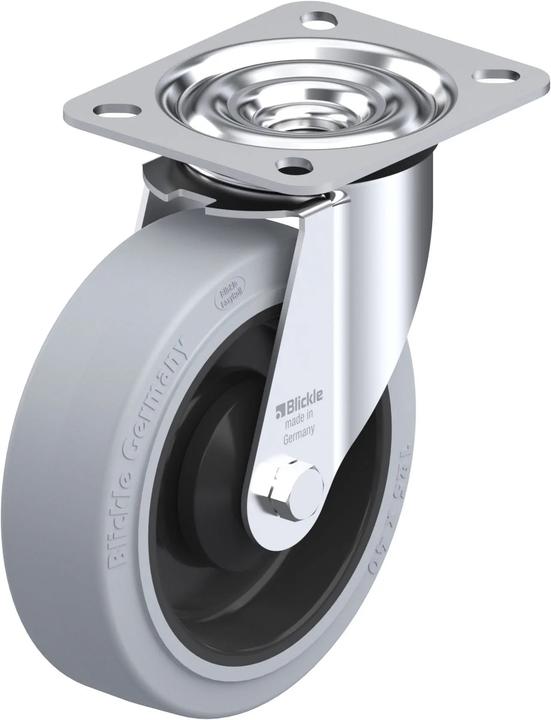 Blickle 615245 LE-POEV 125KA-SG Lenkrolle Rad-Durchmesser 125 mm Tragfähigkeit max. 150