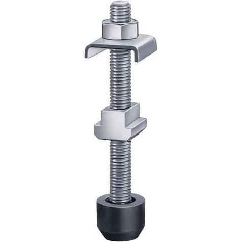 Amf, Morsa + Strettoio, Vite a pressione n. 6890 misura 2 M6 l.50mm per bracci di presa aperti