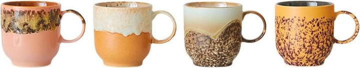 HK Living Cafe Mugs Cape (250 ml, 4 x)