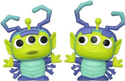 Actual product image Funko Pop Pixar Alien Remix Tuck & Roll 2-Pack Limited Edition