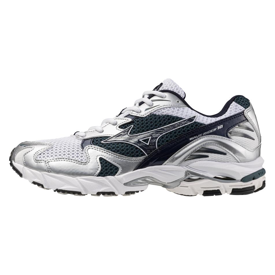 Mizuno, Unisex, Sneakers, Wave Rider 10, Weiss, (41)