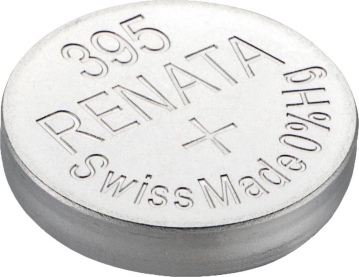 Produktbild Renata Knopfzelle 395, 55mAh, Silberoxid (1 Stk., 55 mAh)