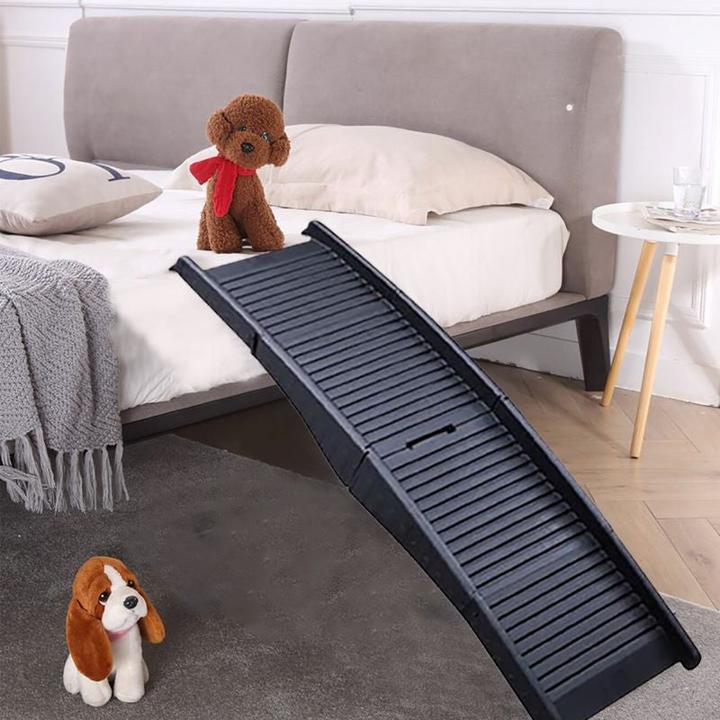 Produktbild Hermex Hunderampe Klapp-Rampe Einstieghilfe Aufstiegshilfe Tiertransport (Hund, Faltbar, Waschbar)