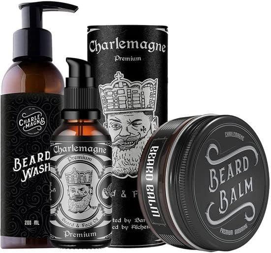 Immagine prodotto Charlemagne Set per la cura della barba (280 ml)
