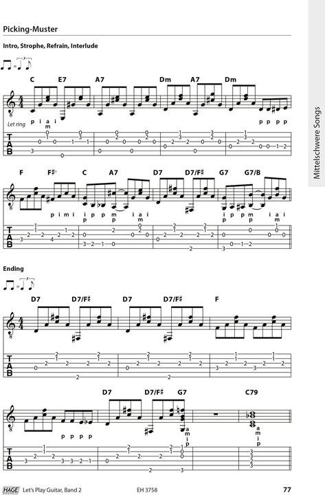 Produktbild Let's Play Guitar Band 2 (Deutsch, Alexander Espinosa, Helmut Hage, 2015)