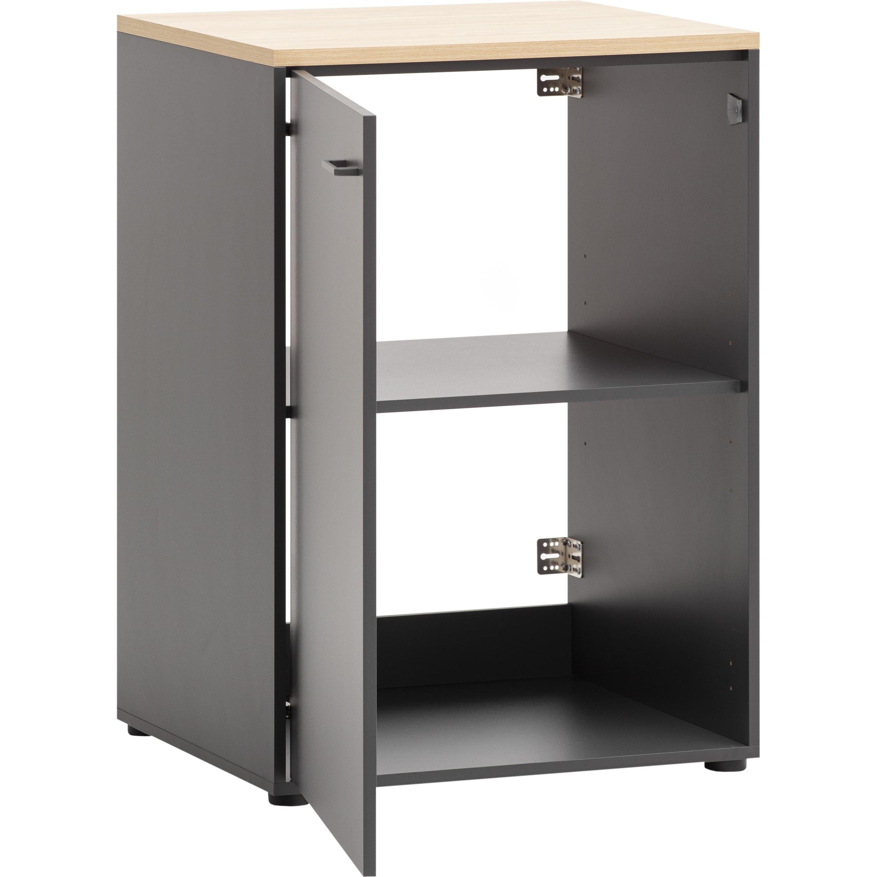 Thumbnail - Schildmeyer, Badezimmerschrank, Solea Mehrzweckschrank anthrazit