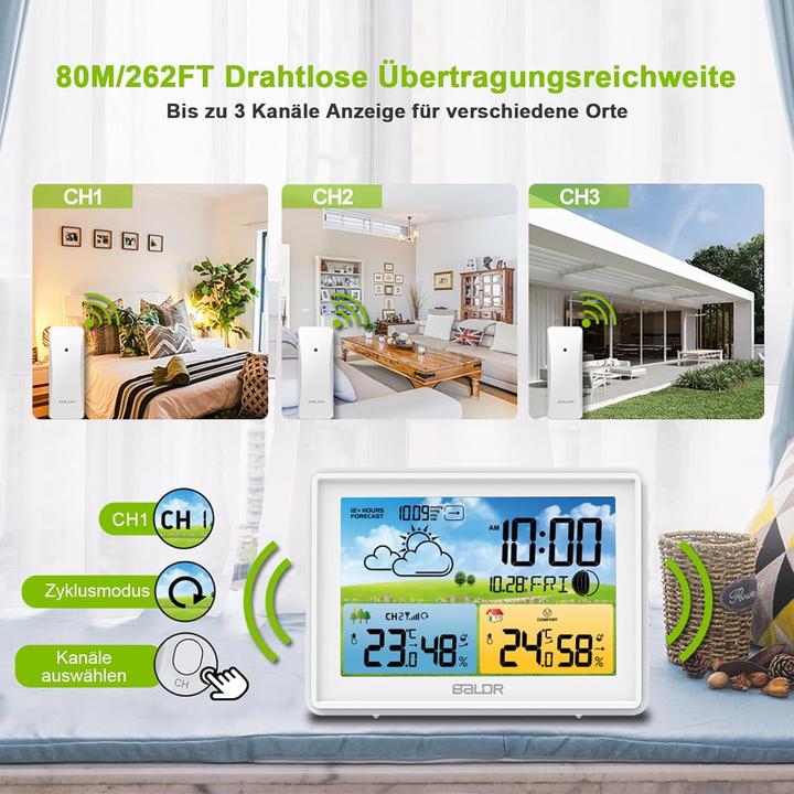Image du produit Baldr Wetterstation mit Aussensensor