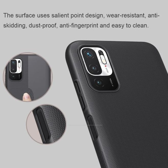 Actual product image Nillkin Super Frosted Shield Series (Xiaomi Redmi Note 10 5G)