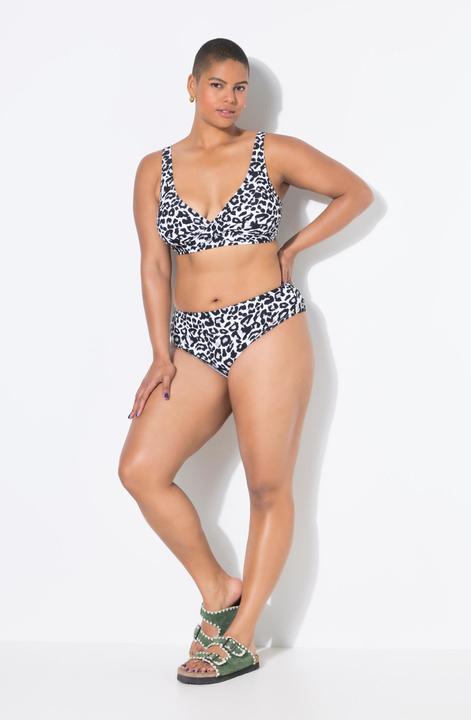 Actual product image Studio Untold High-waisted leopard pattern bikini brief (52)