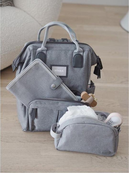 Actual product image Beaba Wash bag grey mottled