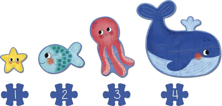 Image du produit Goula Puzzle XXL 13 pièces Océan (18 pièces)