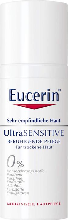 Actual product image Eucerin Ultrasensitive Soothing Care For Dry Skin (50 ml, 24h cream)