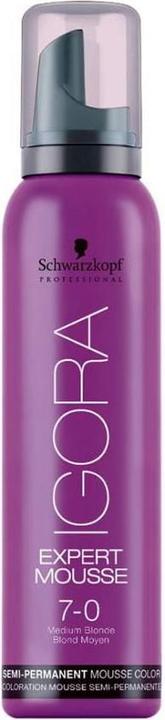 Produktbild Schwarzkopf Professional Igora Expert Mousse (7-0 Mittelblond)