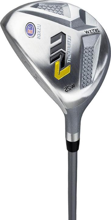 Actual product image U.S. Kids Golf Ultralight 4-Club 42" 107-115cm yellow (Left-handed)