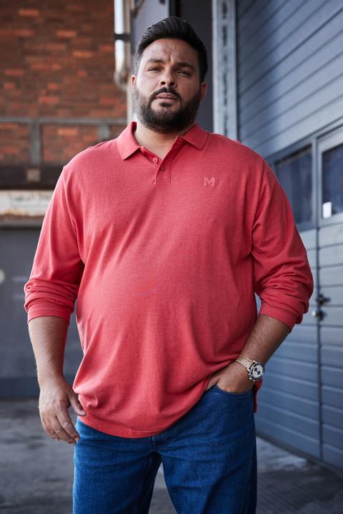 Actual product image Men+ Poloshirt, Basic, Piqué, Langarm (XXL)