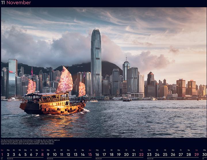 Produktbild Hafenstädte - Wandkalender 2026 (60 x 45 cm, Harter Einband, Deutsch)