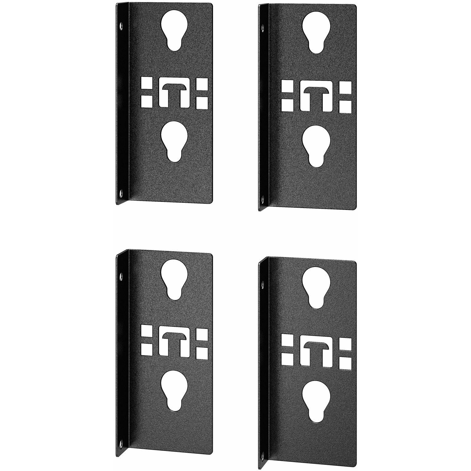APC Montagewinkel Easy Rack ER7PDUBRKTS 2 Paare, Serverschrank Zubehör, Schwarz