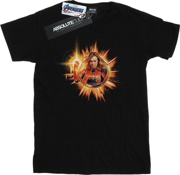 Actual product image Mens Avengers Endgame Captain Blast T-Shirt (XXL)