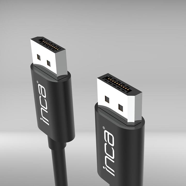 Actual product image Inca cian technology DisplayPort cable IDPD-20 DP > DP 4K60Hz 2.0m retail (2 m)