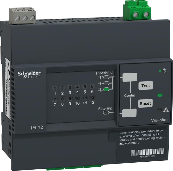 Actual product image Schneider Electric SE IMDIFL12 VIGILOHM IFL12-CHANNEL 110-440VAC/DC