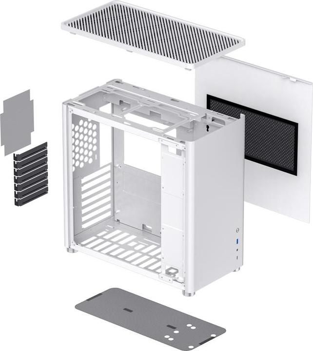 Actual product image Jonsbo D40 ATX Enclosure, Tempered Glass (ATX, mATX)