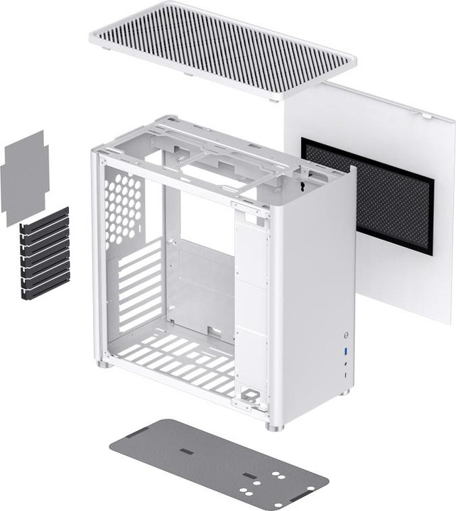 Actual product image Jonsbo D40 ATX Enclosure, Tempered Glass (ATX)