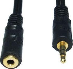 Produktbild Cables Direct CDL 10m 3.5mm Stereo Ext - Black (10 m)