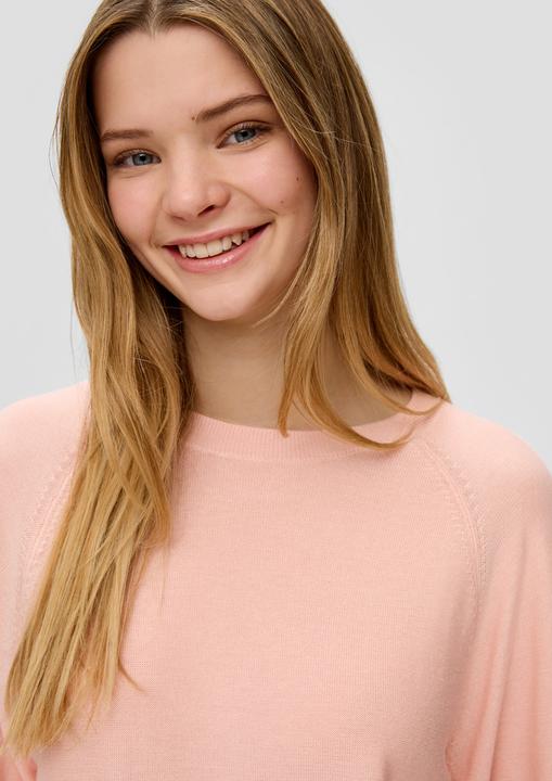 Produktbild s.Oliver Strickpullover Feinstrickpullover aus Viskosemix (S)