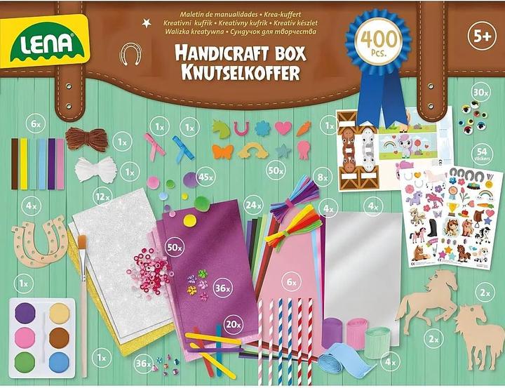 Produktbild Lena Bastelkoffer Pferde