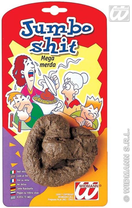 Actual product image Widmann Joke turd