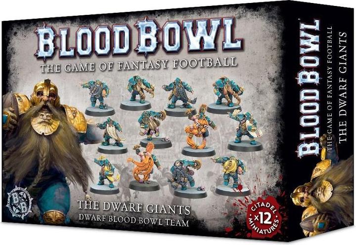 Actual product image Games Workshop Blood Bowl - Seconde Saison : Dwarf Team (Plastic)