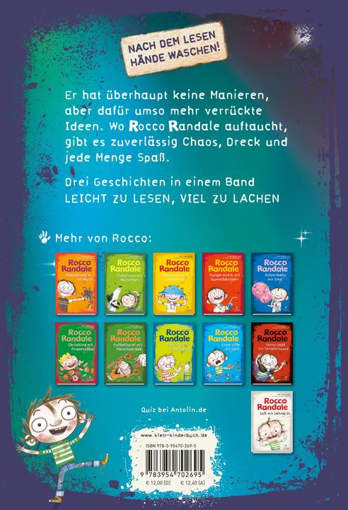 Produktbild Rocco Randale - Schulparty mit Peinlichkeiten (Deutsch, Alan MacDonald, David Roberts, Petra Buck, 2022)