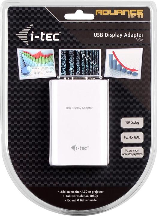 Actual product image i-tec Usb2vga (VGA, 8.40 cm)