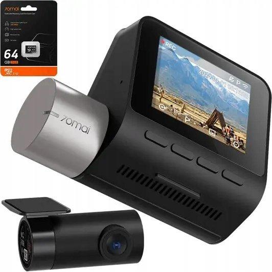 70mai Dash Cam A510-1 Set + Speicherkarte 64GB ( A510 SET+64GB), Dashcam