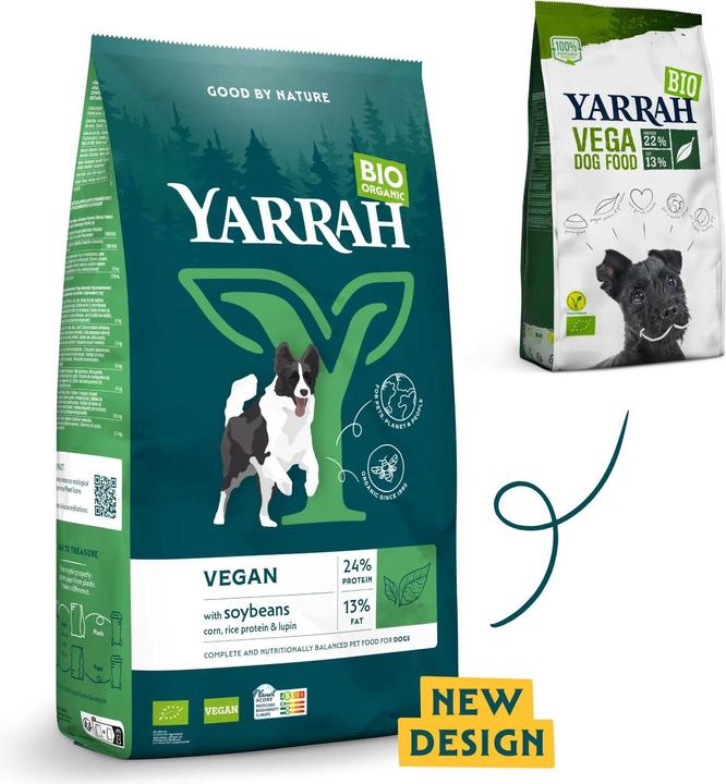 Produktbild Yarrah Trockenfutter Dog TF Bio Vega, 2 kg, Adult (Adult, 1 Stk., 2000 g)