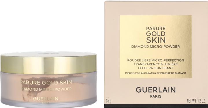 Actual product image Guerlain Parure Gold Skin Diamond Micro-Powder 03 Moyen / Medium (03)