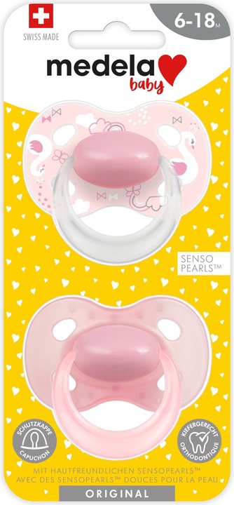 Actual product image Medela Baby Original Girl (2 x, 6 - 18 M.)