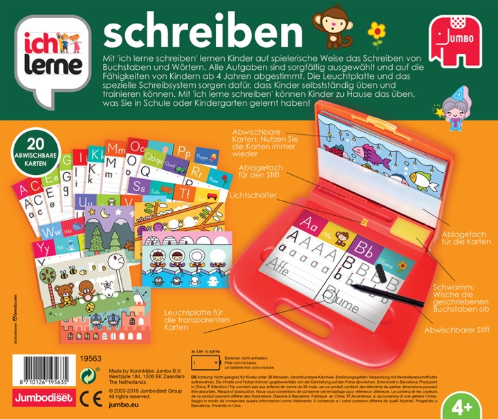 Produktbild Jumbo Ich lerne schreiben (Deutsch)