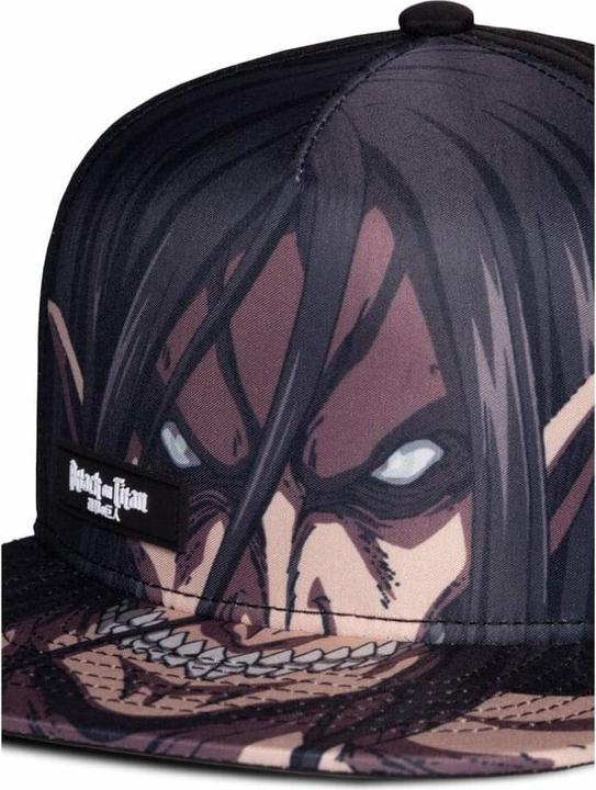 Produktbild Difuzed ATTACK ON TITAN - Eren Jaeger - Casquette Snapback (One Size)