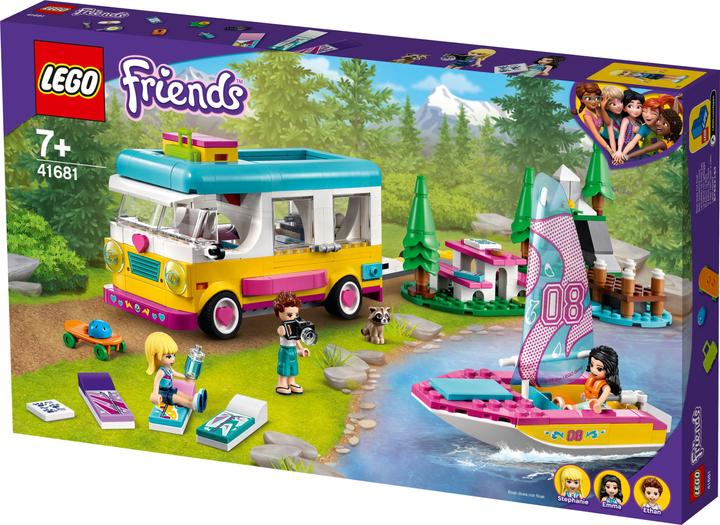 Immagine prodotto LEGO Friends 41681 Camper della foresta e barca a vela (41681, LEGO Friends)