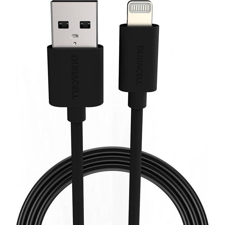 Duracell Sync/Charge Cable 1 Metre Black (1 m, USB 3.2 Gen 1), USB Kabel