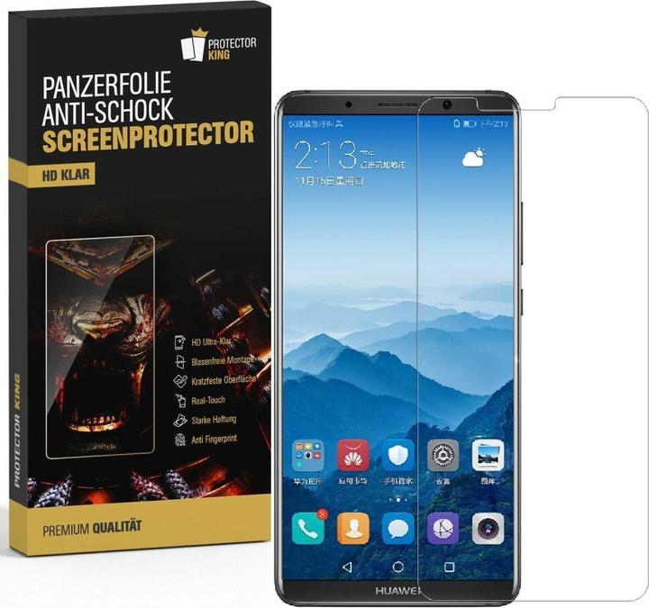 Actual product image Protectorking 3x Panzerfolie Anti-Shock HD Klar (3 Piece, Mate 10 Pro)